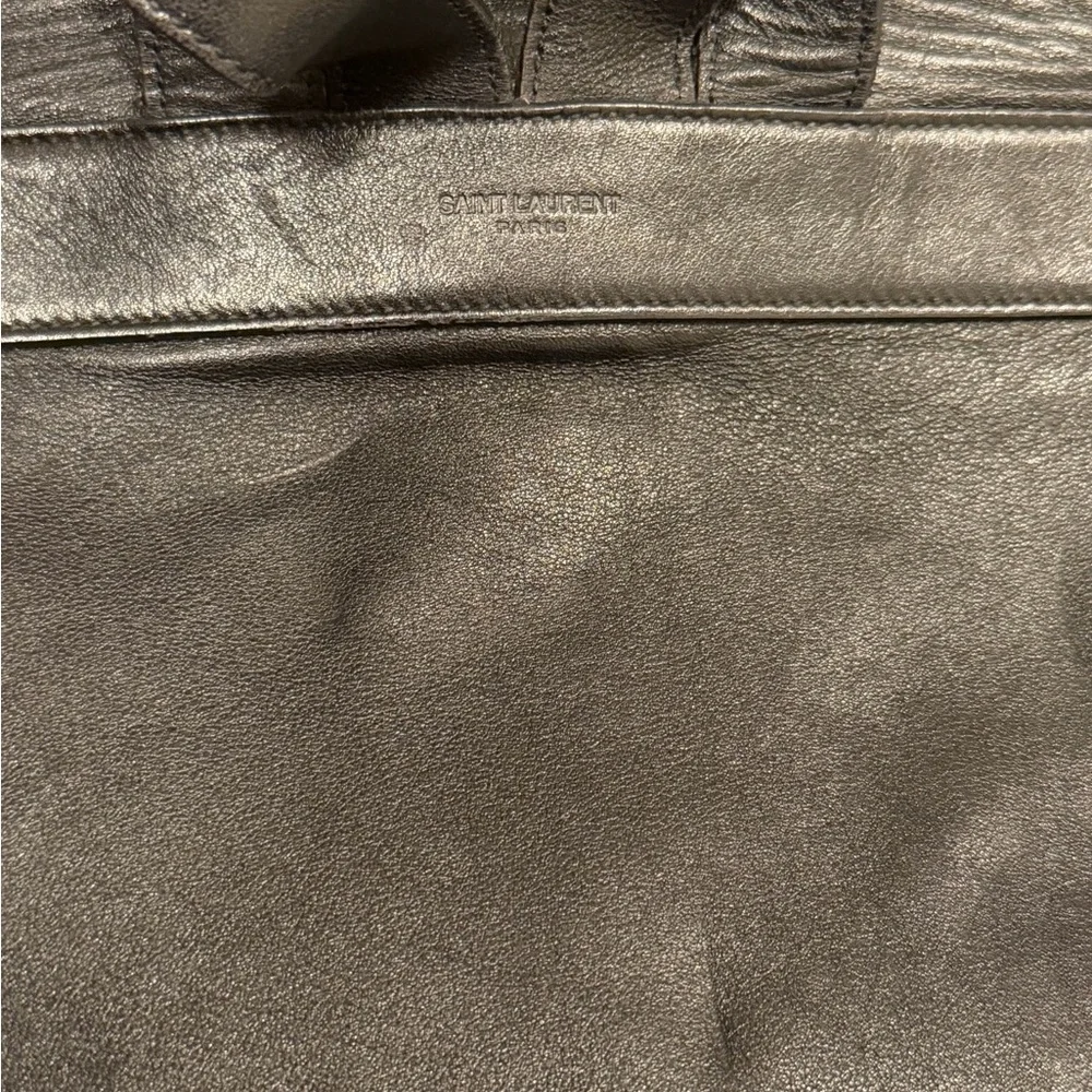 Pre-loved YSL Black Backpack
